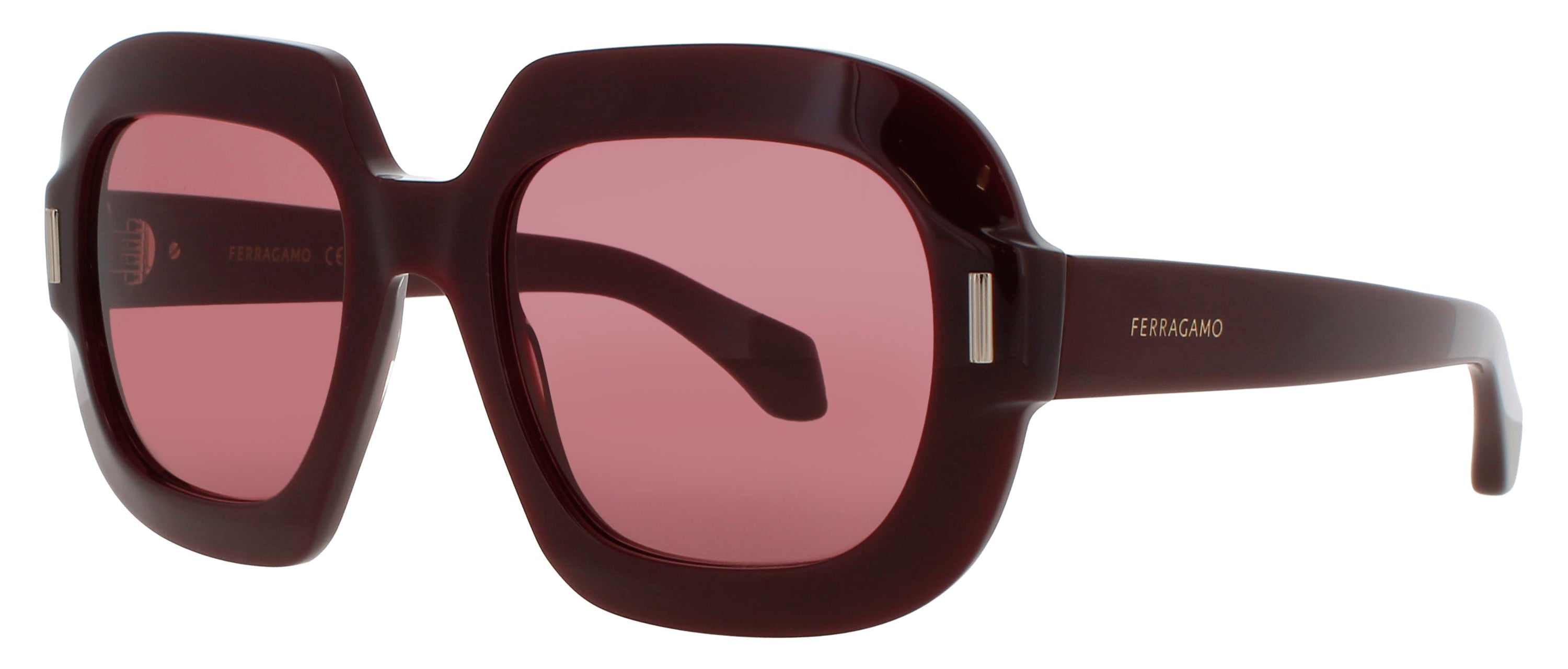 Salvatore Ferragamo Salvatore Ferragamo Sunglasses Burgundy