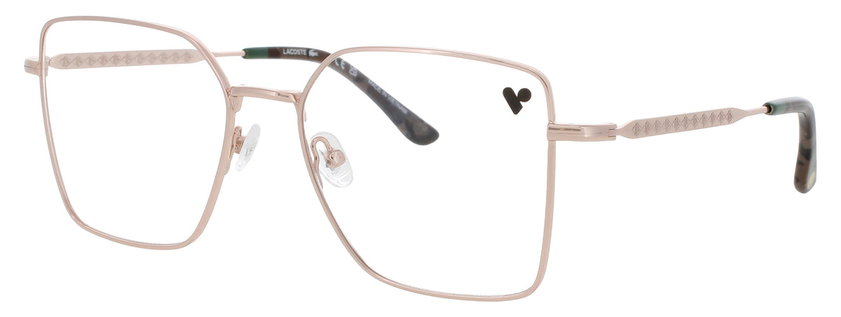 Lacoste Lacoste Optical Glasses Rose Gold