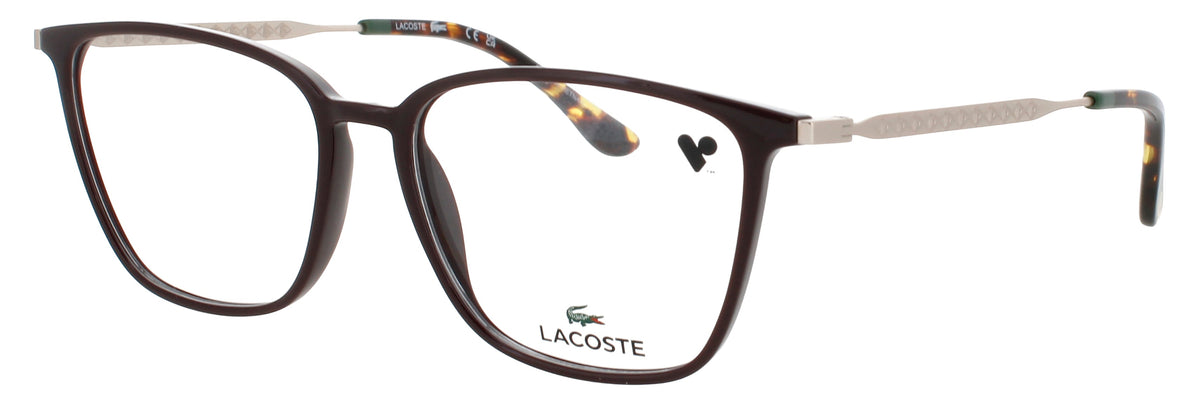 Lacoste Optical Glasses Burgundy