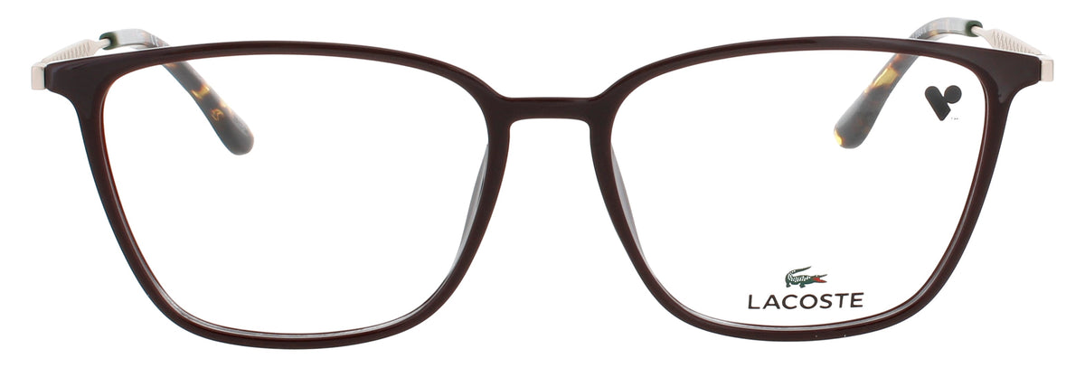 Lacoste Optical Glasses Burgundy