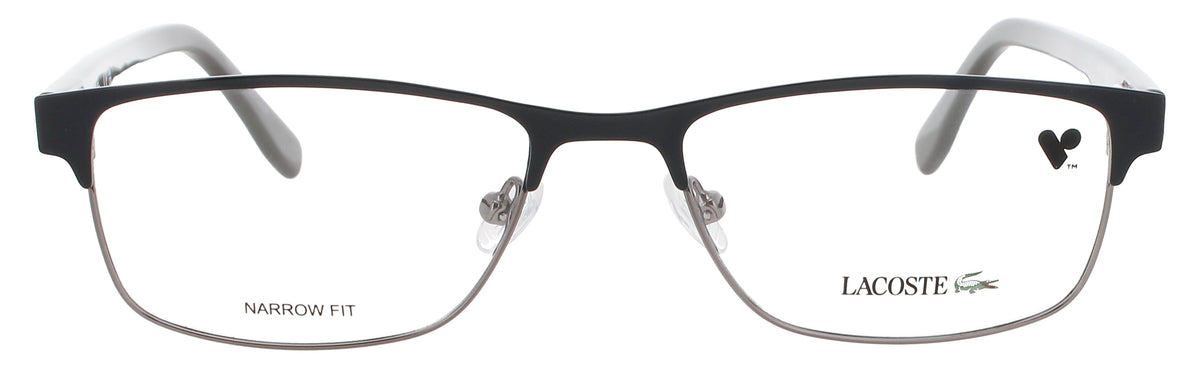 Lacoste Optical Glasses Gunmetal