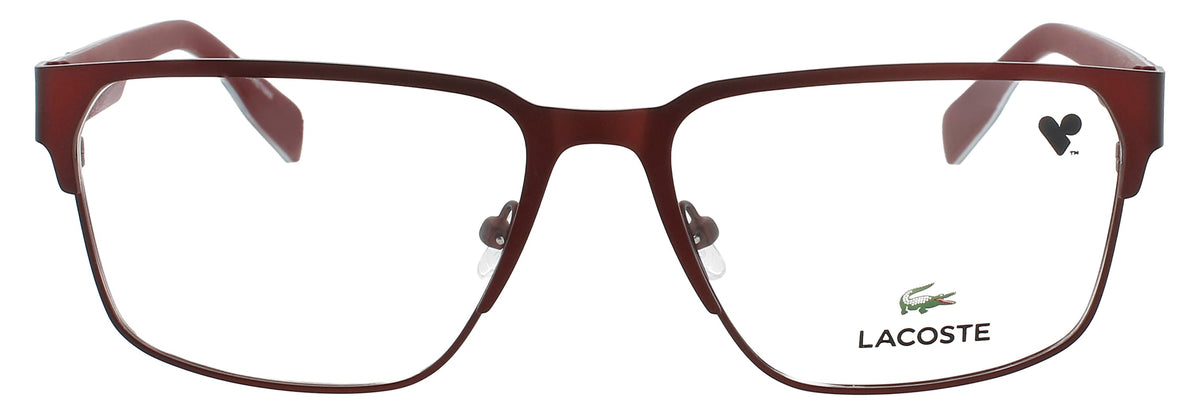 Lacoste Optical Glasses Burgundy