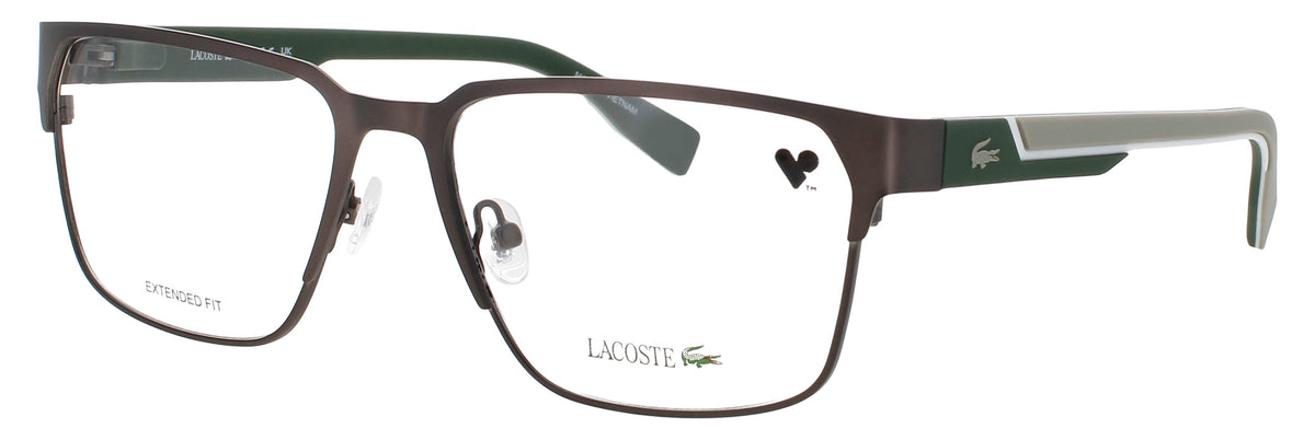 Lacoste Optical Glasses Gunmetal