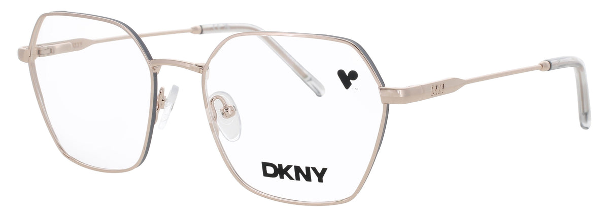 Dkny Optical Glasses Rose Gold
