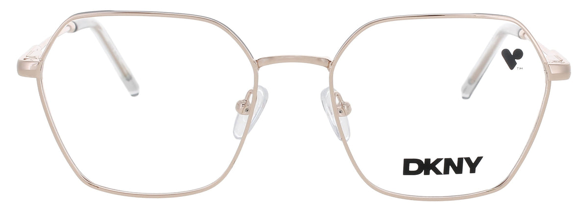 Dkny Optical Glasses Rose Gold