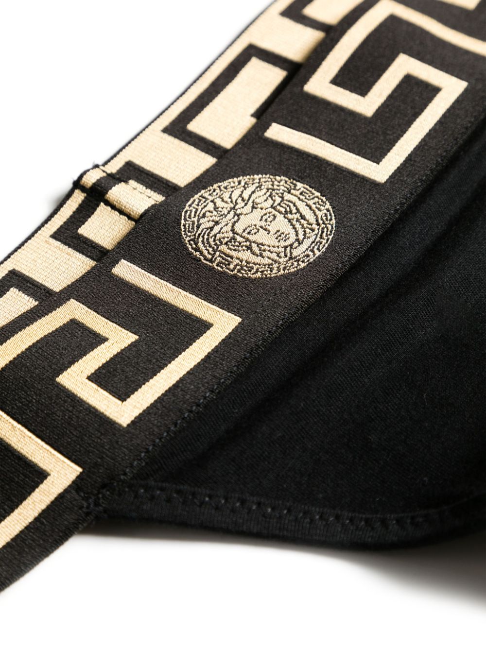 VERSACE Versace Women Greek Key Edge Thong