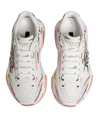 Dolce & Gabbana Multicolor Hand Painted DAYMASTER Sneaker Women's Shoes