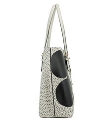 COACH Mickey Mouse Signature Tote Bag BlackWhite C4159