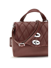 Zanellato Women Mini Postina Tramè Leather Top Handle Bag