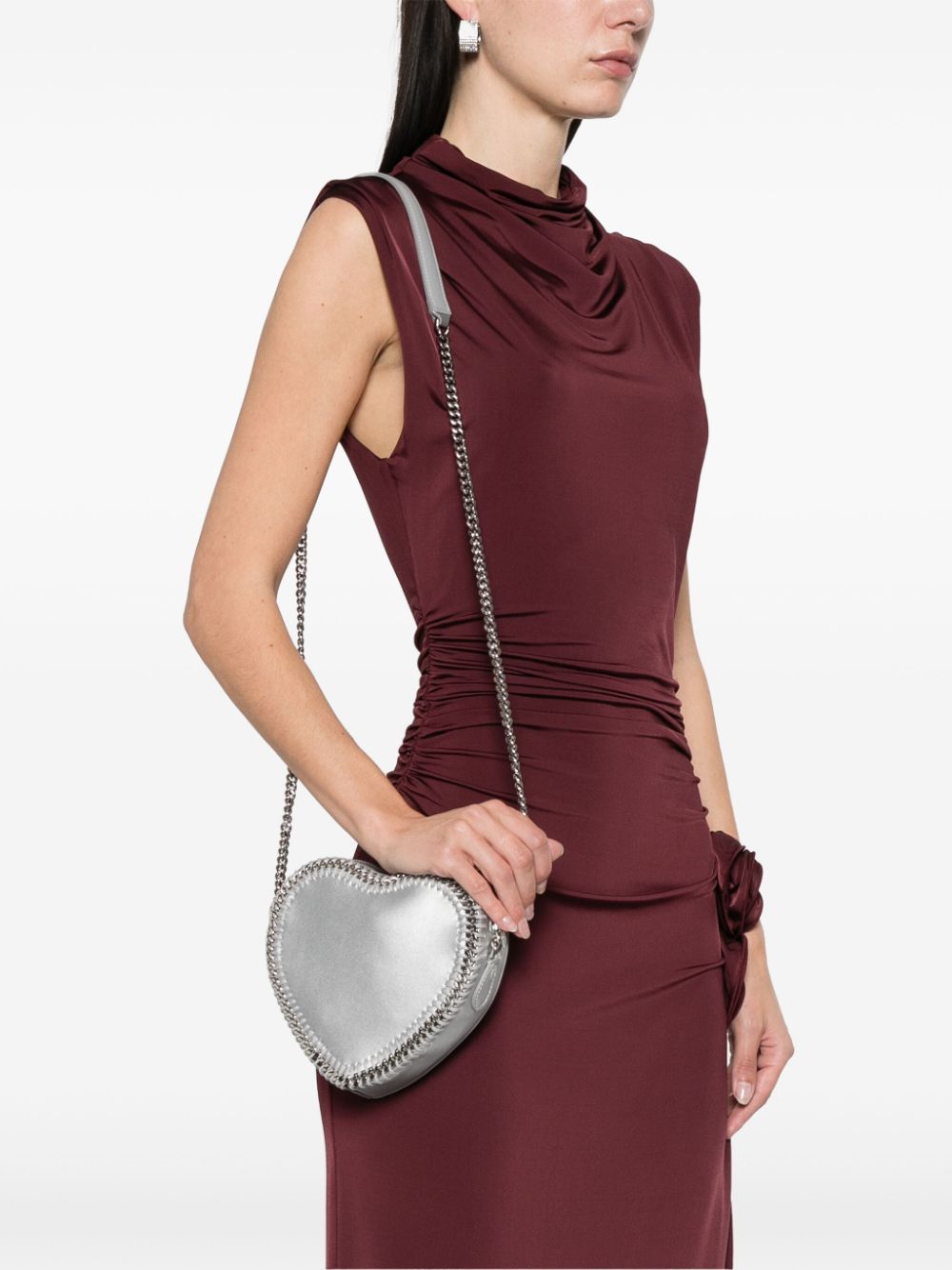 STELLA MCCARTNEY Stella Mccartney Women Falabella Heart Shoulder Bag