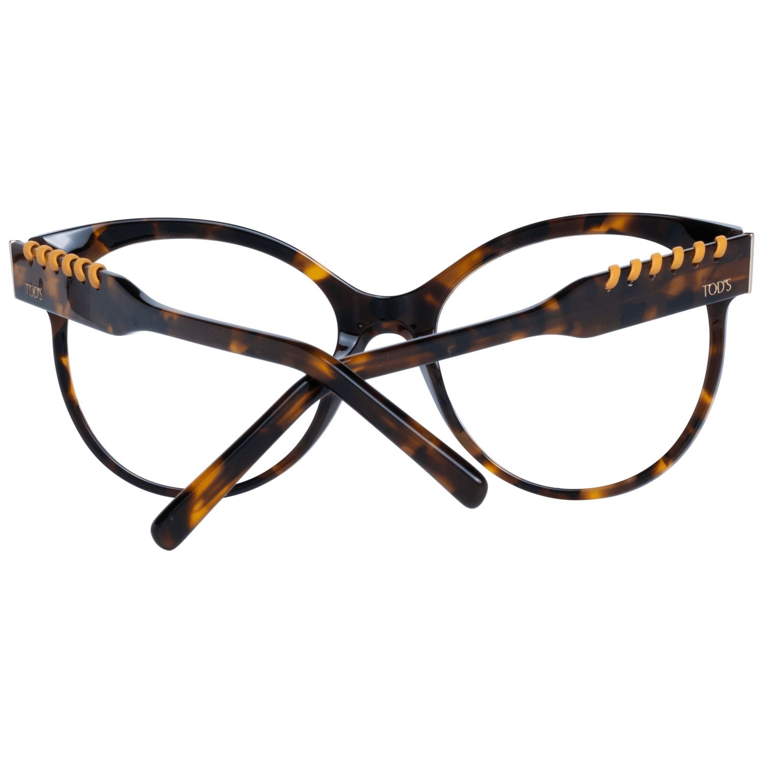 Tod's Chic Brown Round Full-Rim Women's Women's Glasses