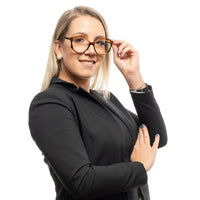 Emilio Pucci Emilio Pucci Brown Women Optical Women's Frames