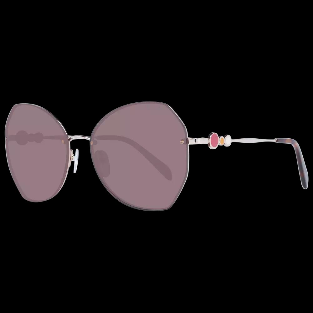 Emilio Pucci Rose Gold Women Women's Sunglasses
