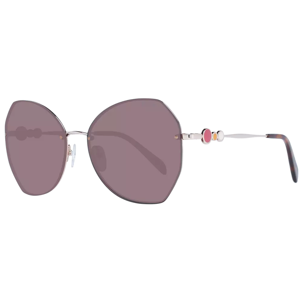 Emilio Pucci Rose Gold Women Women's Sunglasses