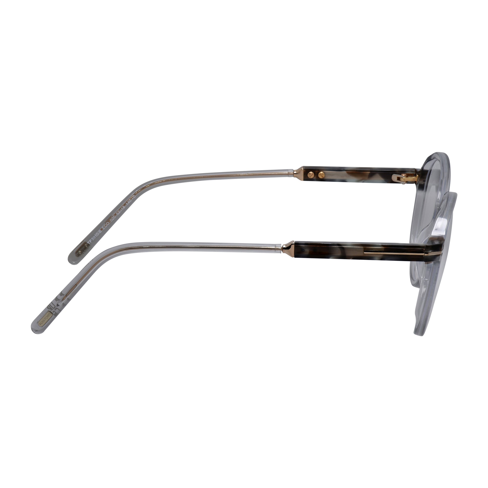 FT 5910-B 020 52mm Womens Oval Eyeglasses