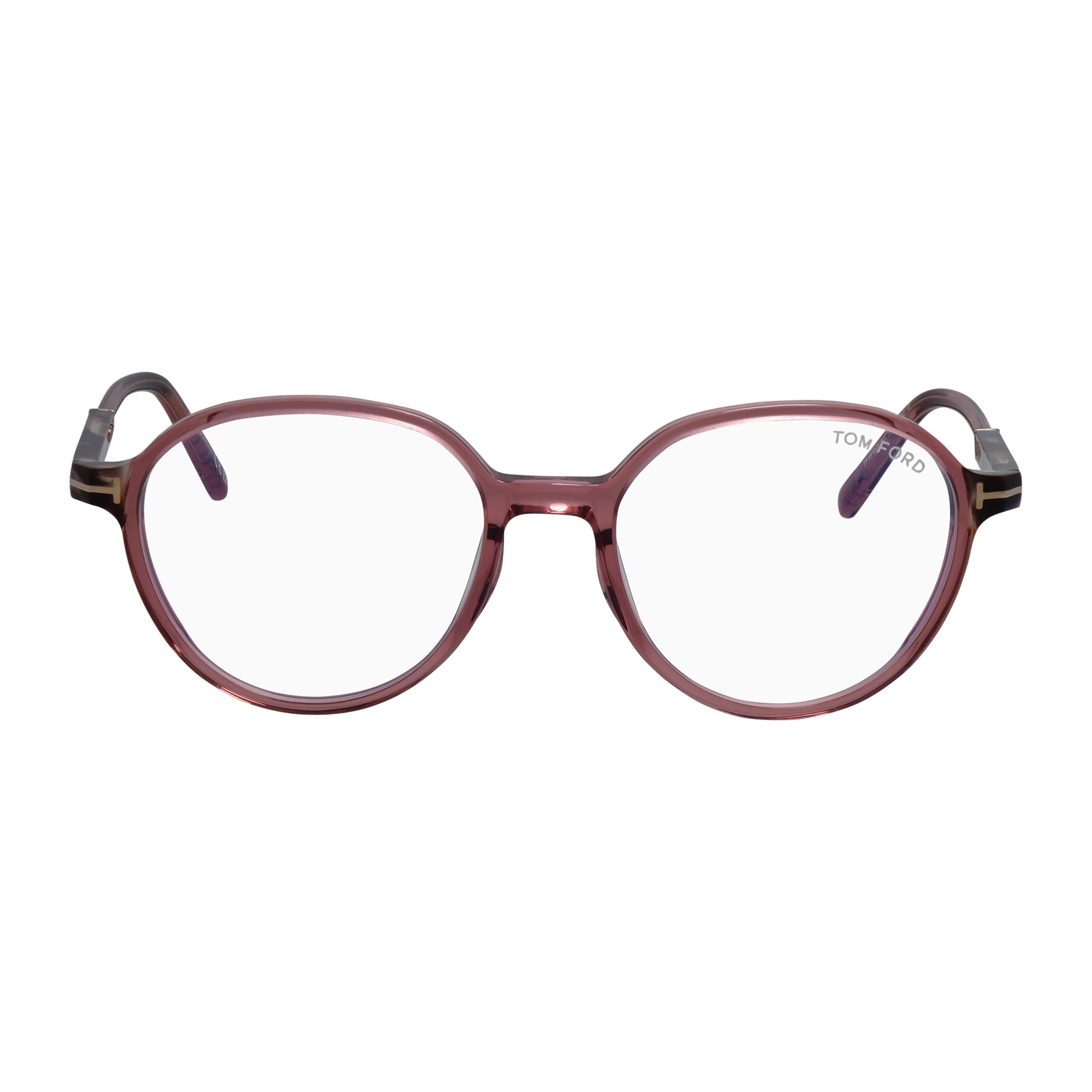 FT 5910-B 072 52mm Womens Round Eyeglasses