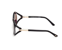 FT 1090 01A 59mm Womens Oval Sunglasses