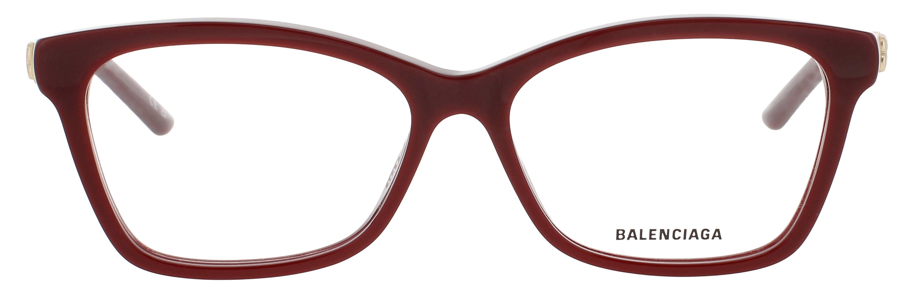 Balenciaga Balenciaga Optical Glasses Burgundy