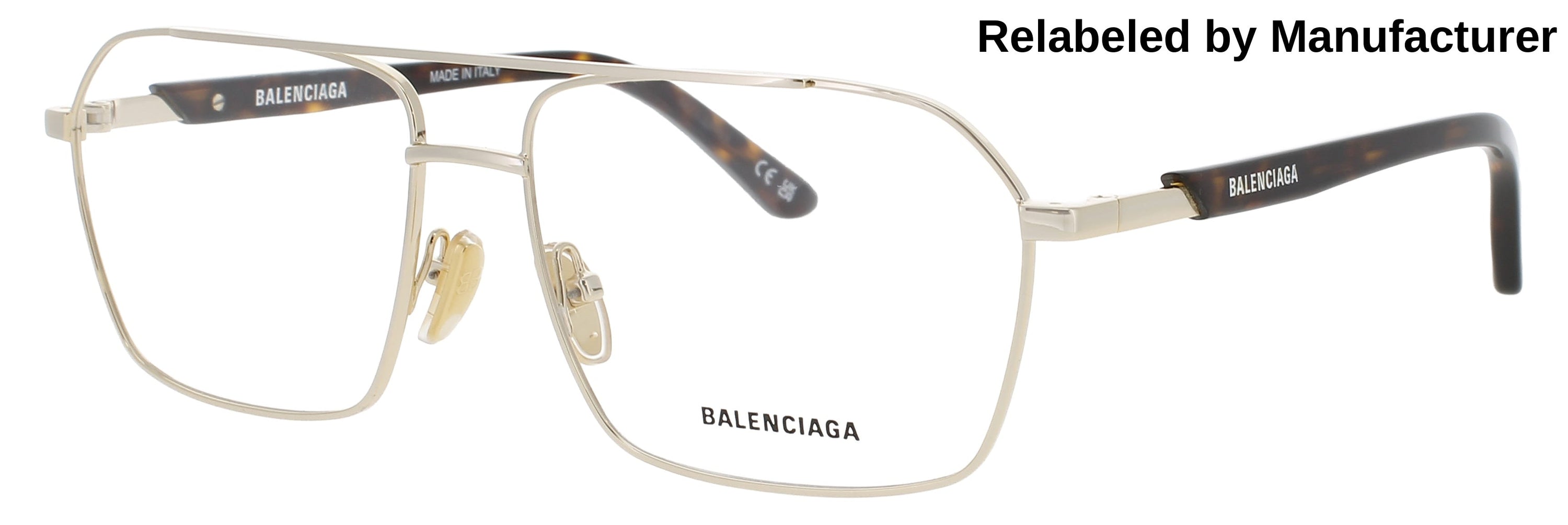 Balenciaga Balenciaga Optical Glasses Gold