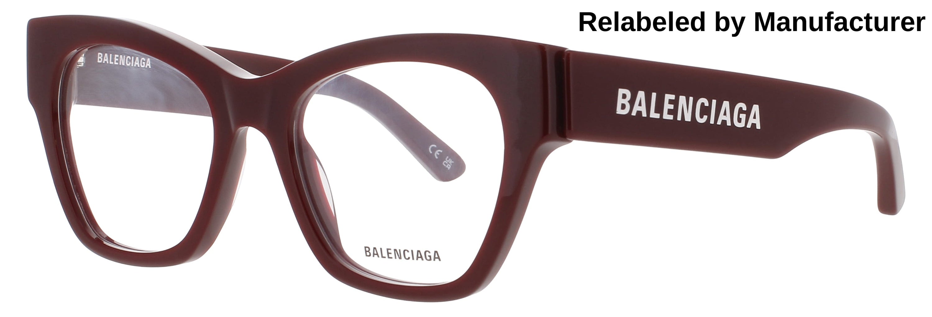 Balenciaga Balenciaga Optical Glasses Burgundy