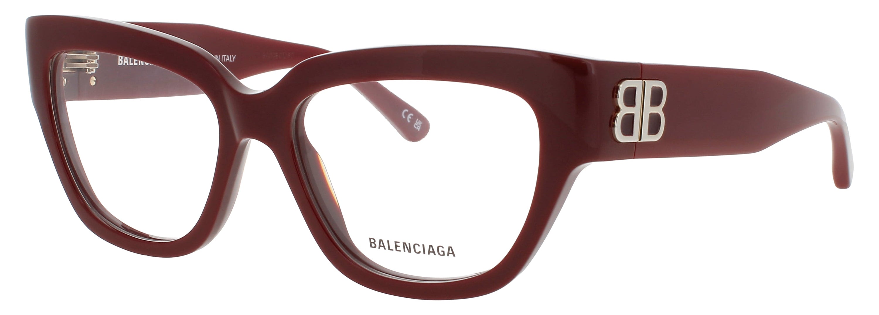 Balenciaga Balenciaga Optical Glasses Burgundy