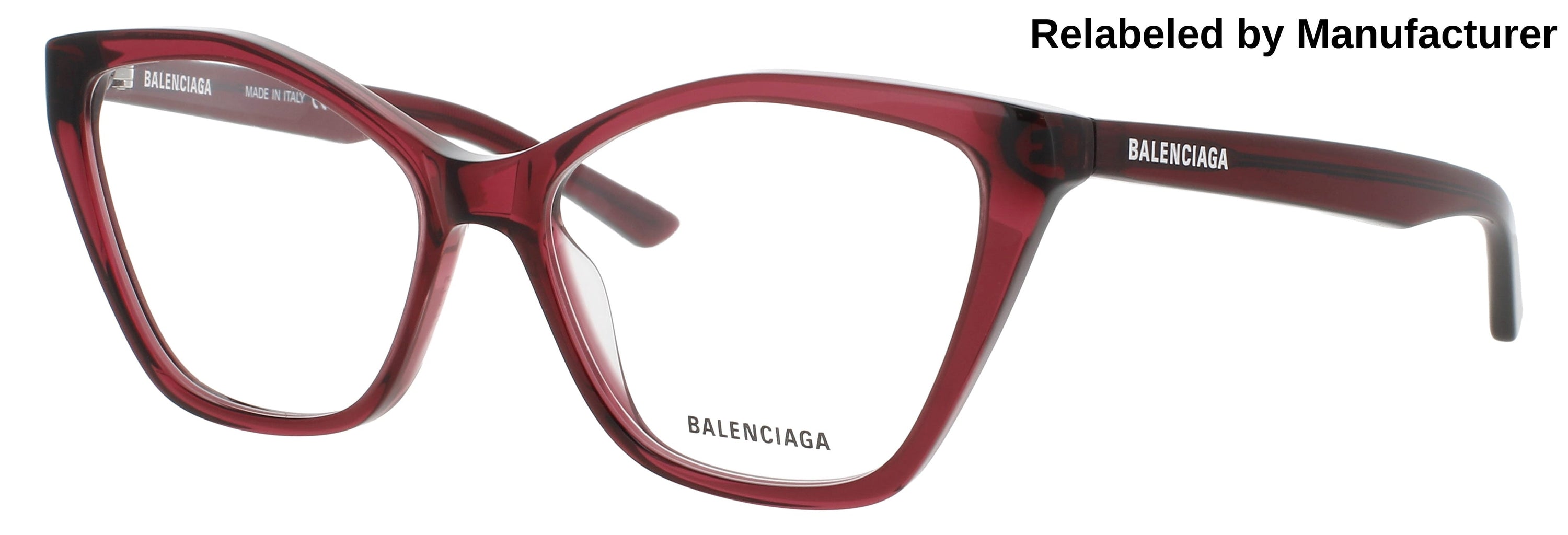 Balenciaga Balenciaga Optical Glasses Burgundy