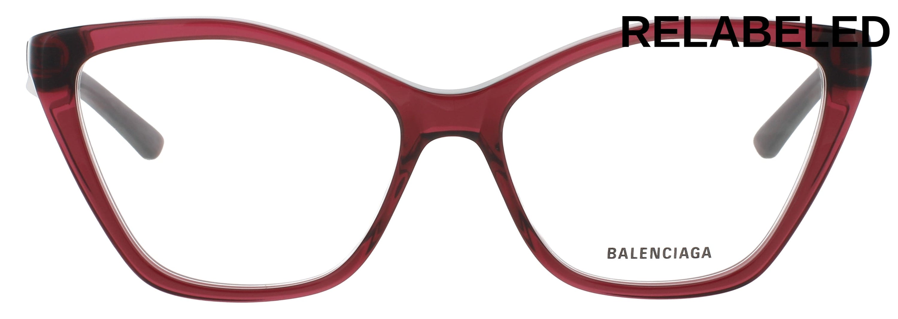 Balenciaga Balenciaga Optical Glasses Burgundy