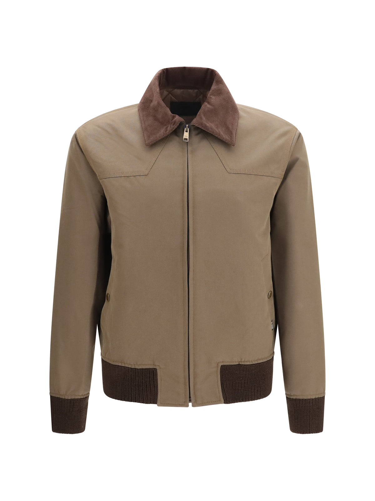 PRADA Prada Men Jacket With Corduroy Collar