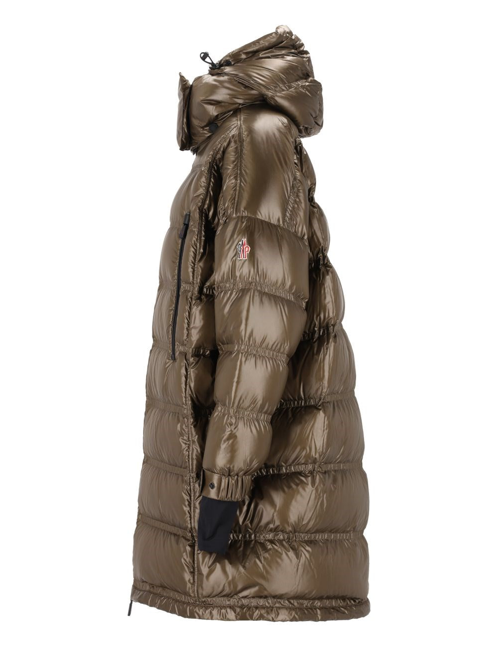 Moncler Grenoble Women "Rochelairs" Long Hooded Down Coat