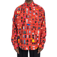 Balenciaga Balenciaga Printed Shirt Men