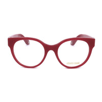 Roberto Cavalli Roberto Cavalli Eyeglasses Round Full Rim, Black Frame and Clear Demo Lenses Lens VRC027M0700