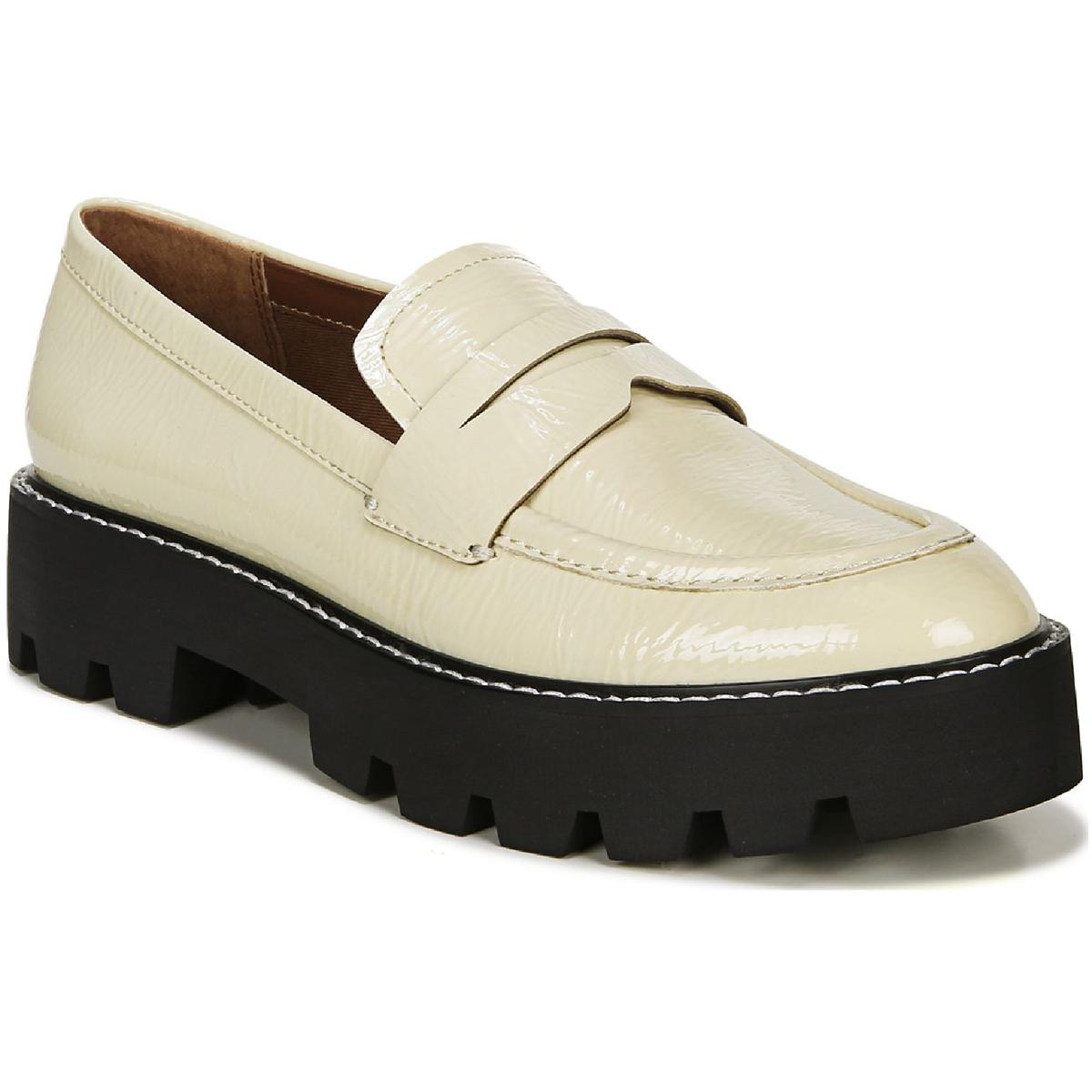 Balin Womens Padded Insole Loafers Putty PU
