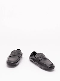 Prada Prada Men Shuffle Antiqued Leather Loafers