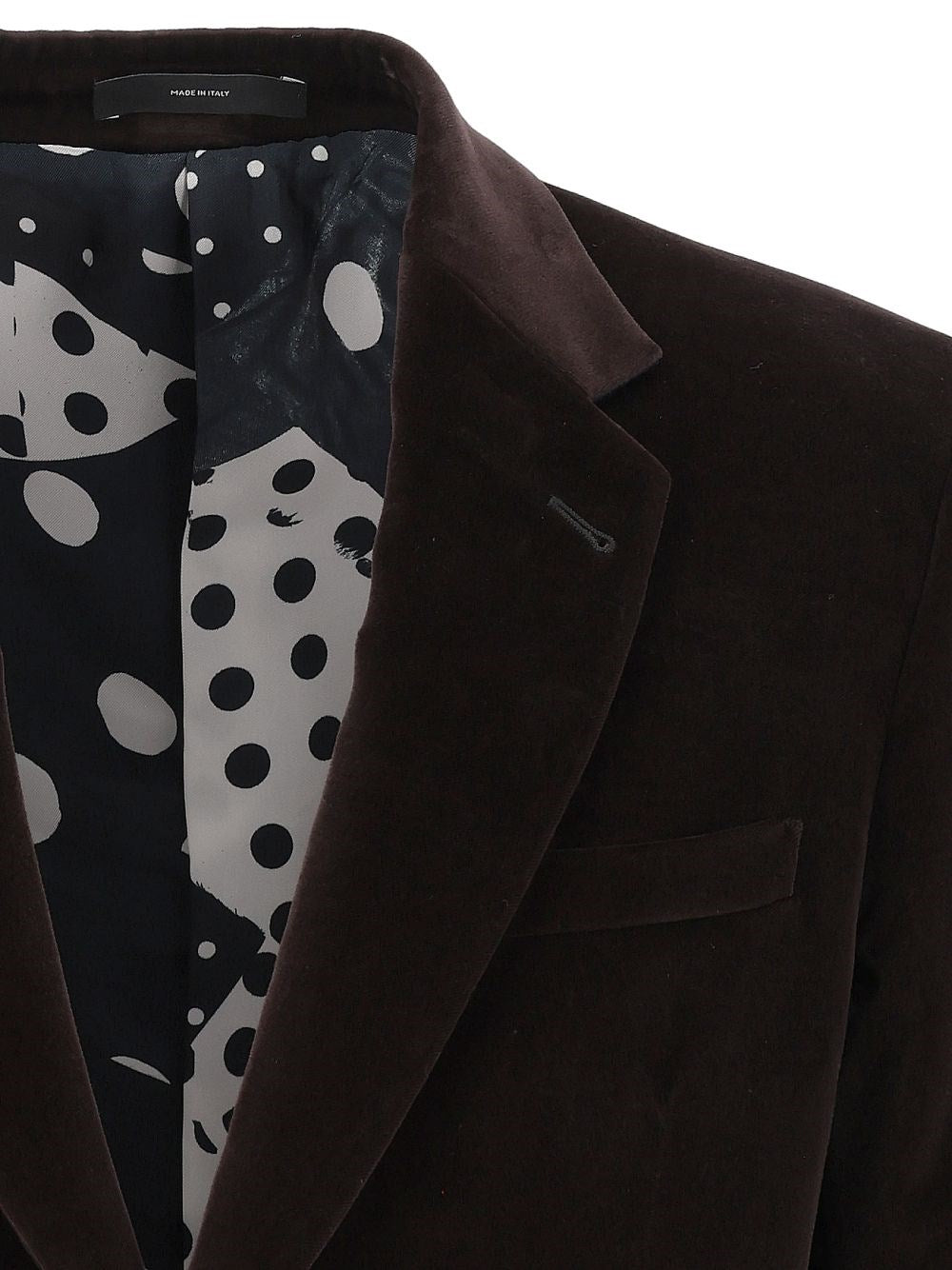 Paul Smith Paul Smith Men Cotton Velvet Blazer