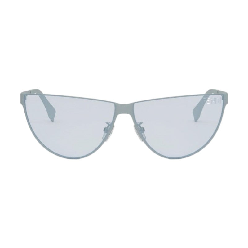 Fendi Fendi Sunglasses Cat Eye Full Rim, Blue Frame and Blue Lens FE40138U85V