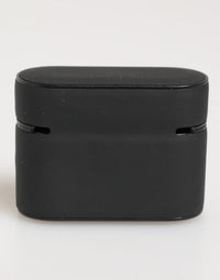Dolce & Gabbana Dolce & Gabbana Black Mint Rubber Logo Embossed Accessory Airpods  Case