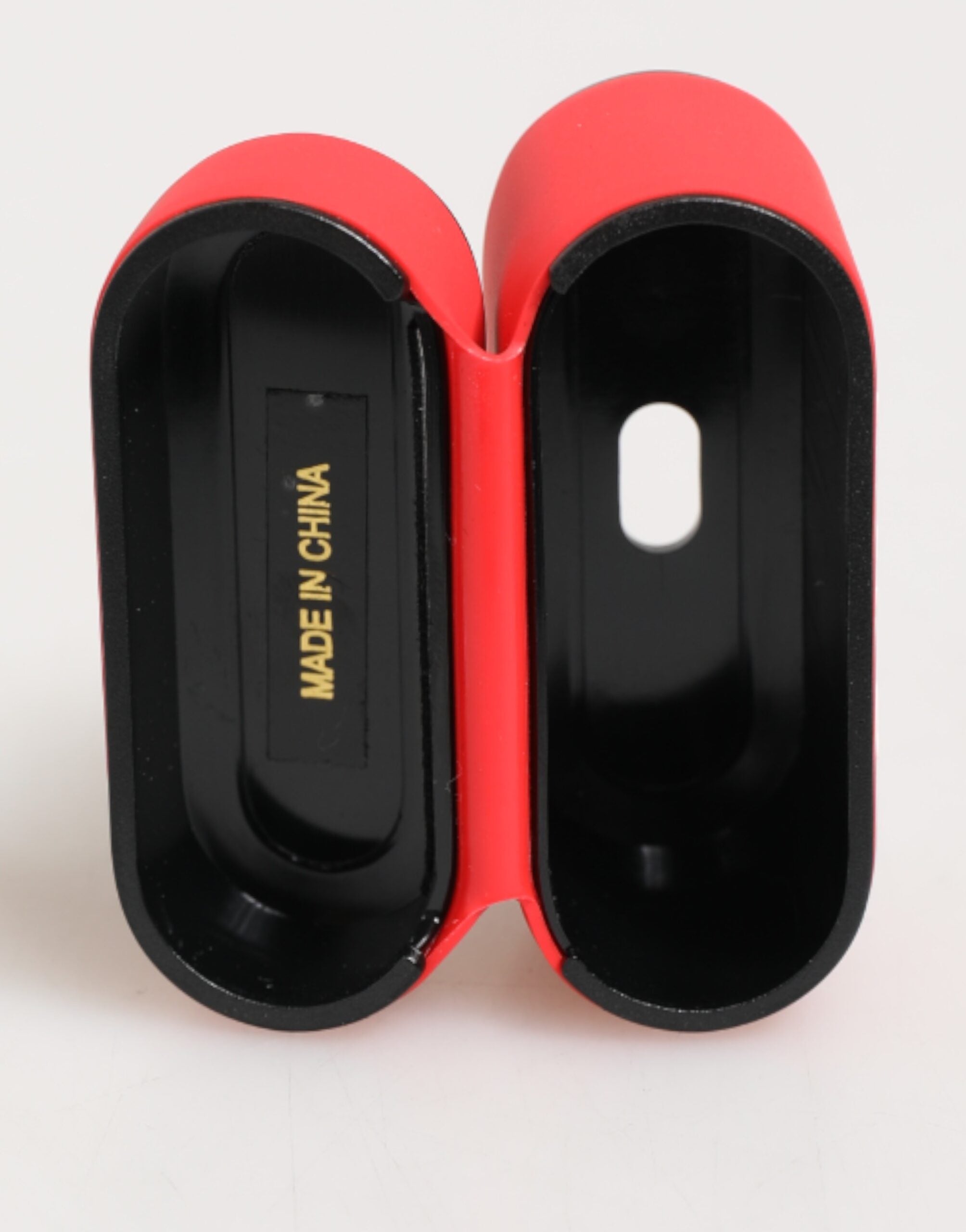 Dolce & Gabbana Dolce & Gabbana Red PVC DG Logo Embossed Men Flip Holder  Airpods  Case