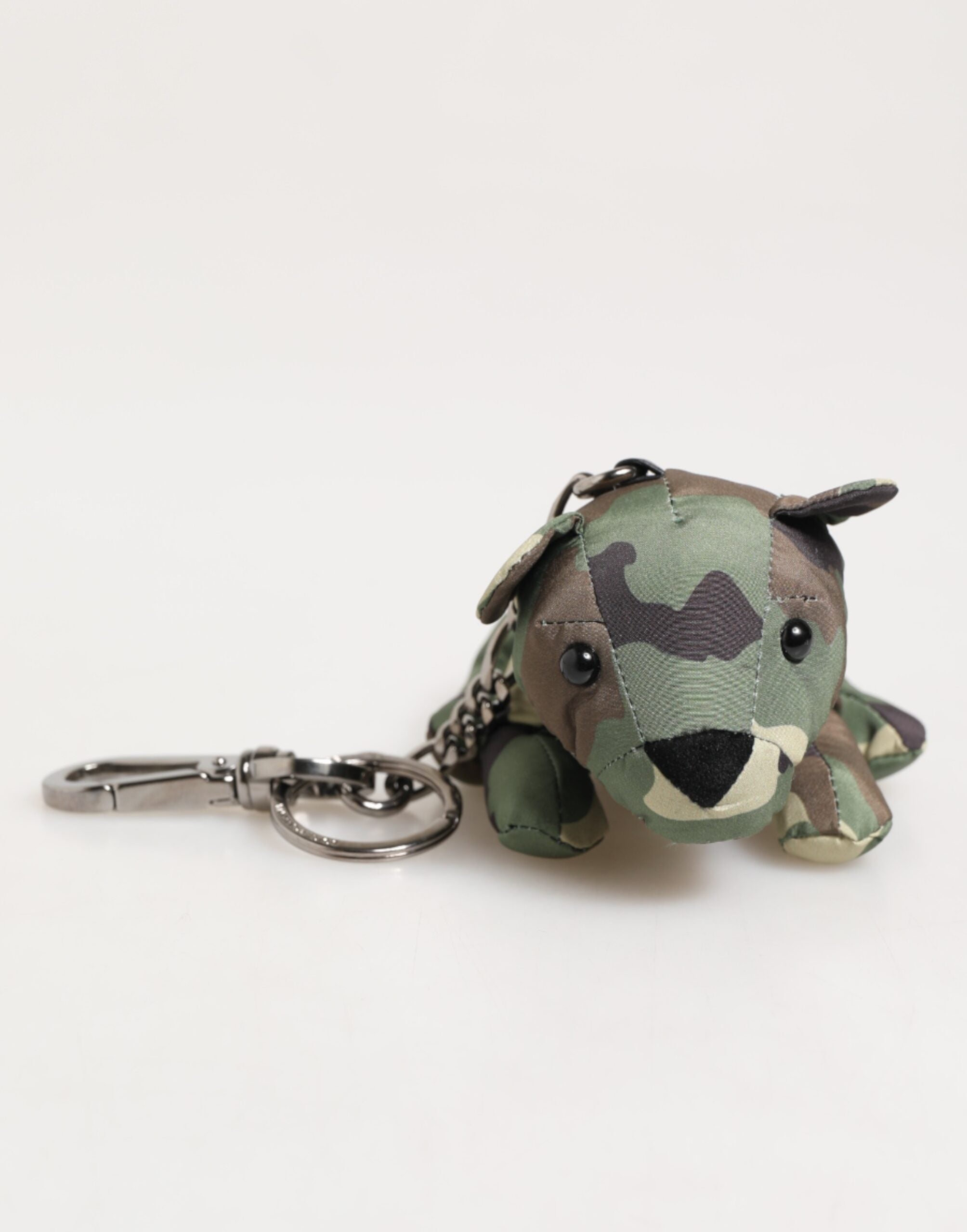 Dolce & Gabbana Dolce & Gabbana Camouflage Multicolor Animal Silhouette Keychain Men's Keyring