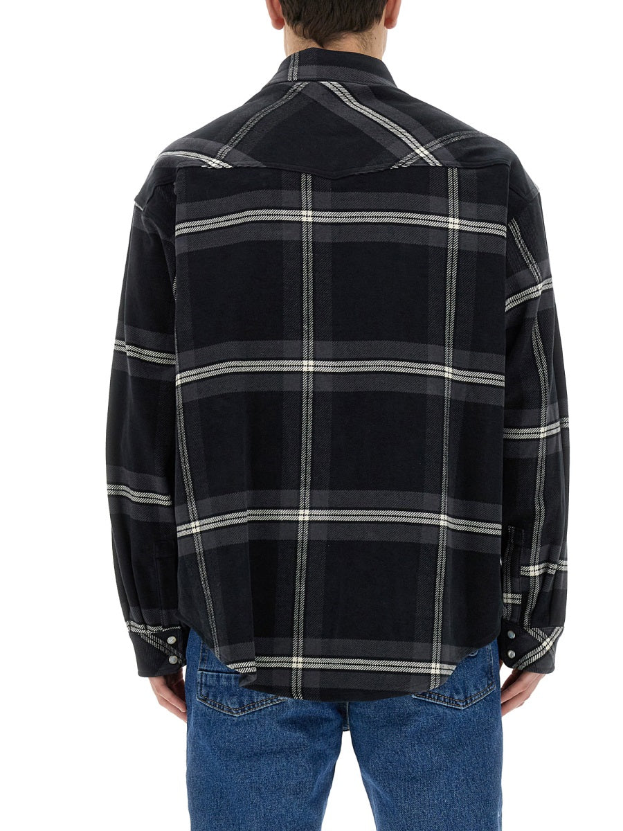 PALM ANGELS Palm Angels Men Monogram Shirt