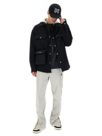 PALM ANGELS Palm Angels Men Shirt-Jacket With Monogram