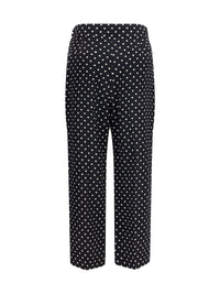 VALENTINO Valentino Women Polka-Dot Crêpe De Chine Pants
