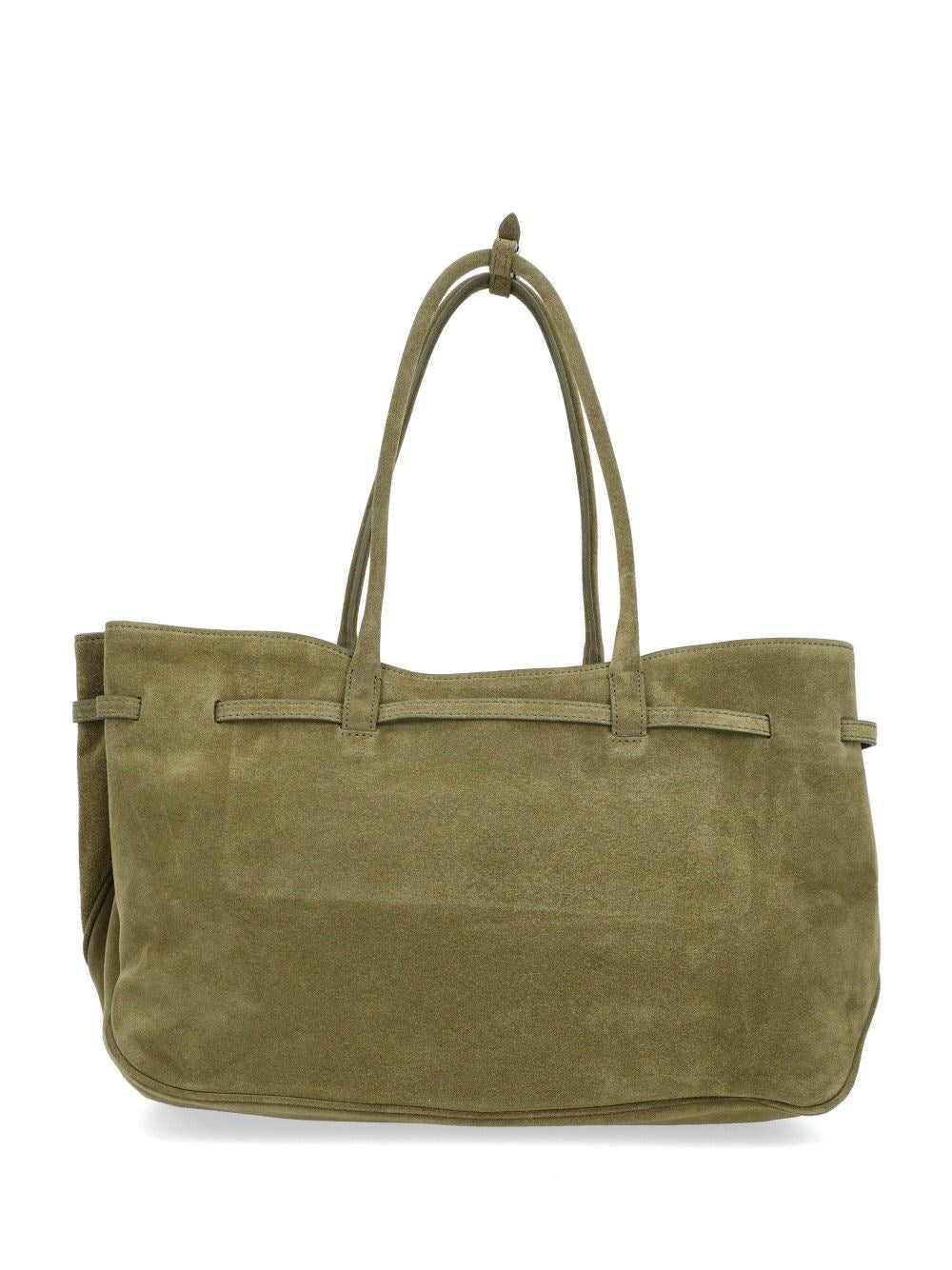 Margesherwood Women Grandma Used Large Suede Bag