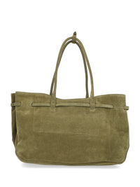 Margesherwood Women Grandma Used Large Suede Bag