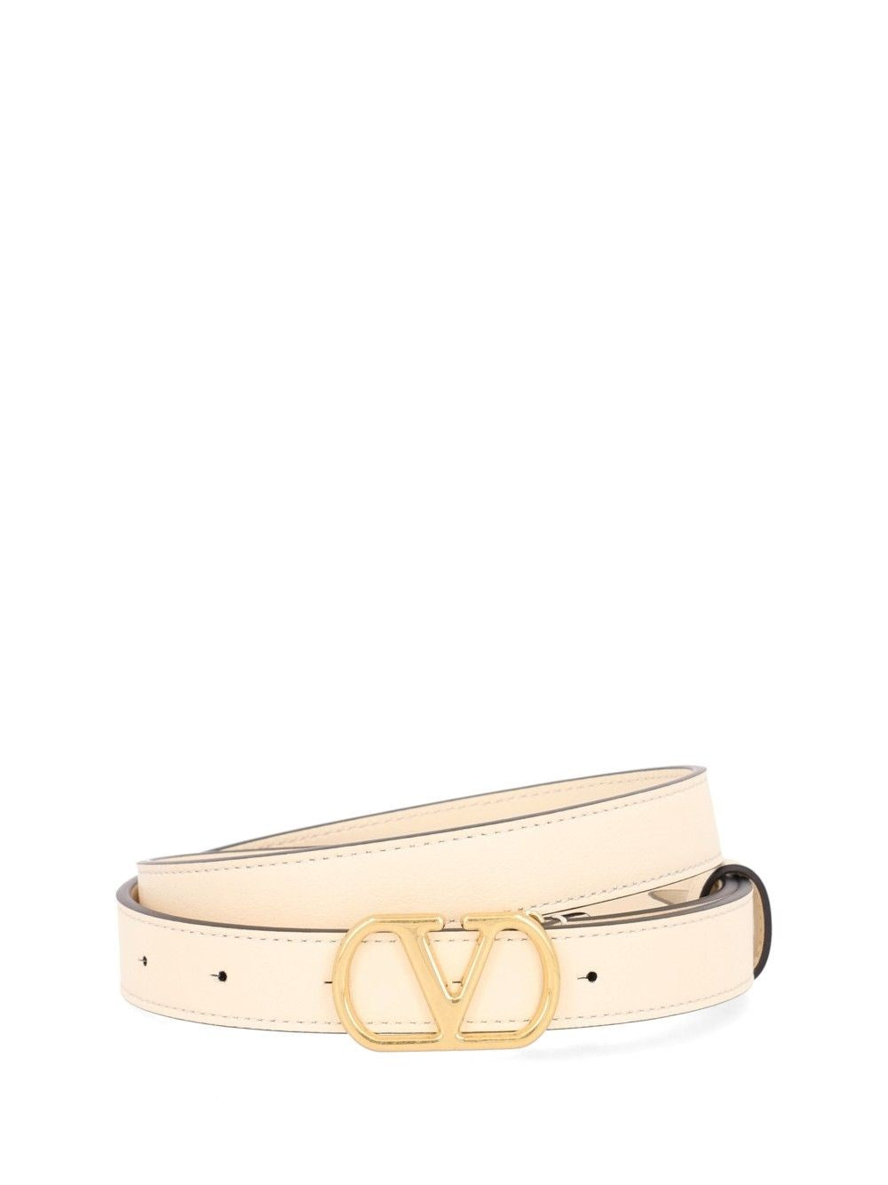 Valentino Garavani Valentino Garavani Women Vlogo Signature Leather Belt