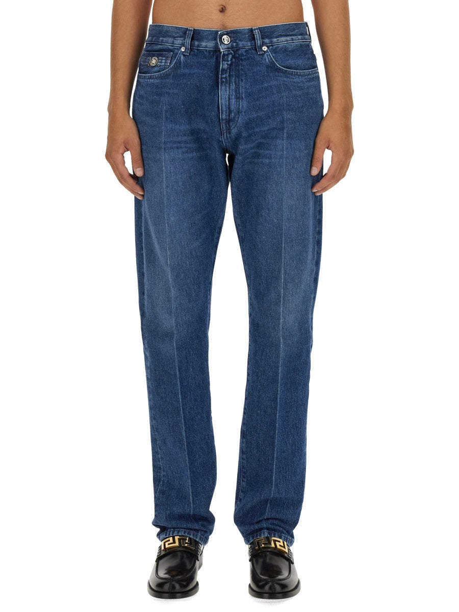 Versace Men Regular Fit Jeans