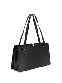 Versace Women Severine Shoulder Bag In Leather