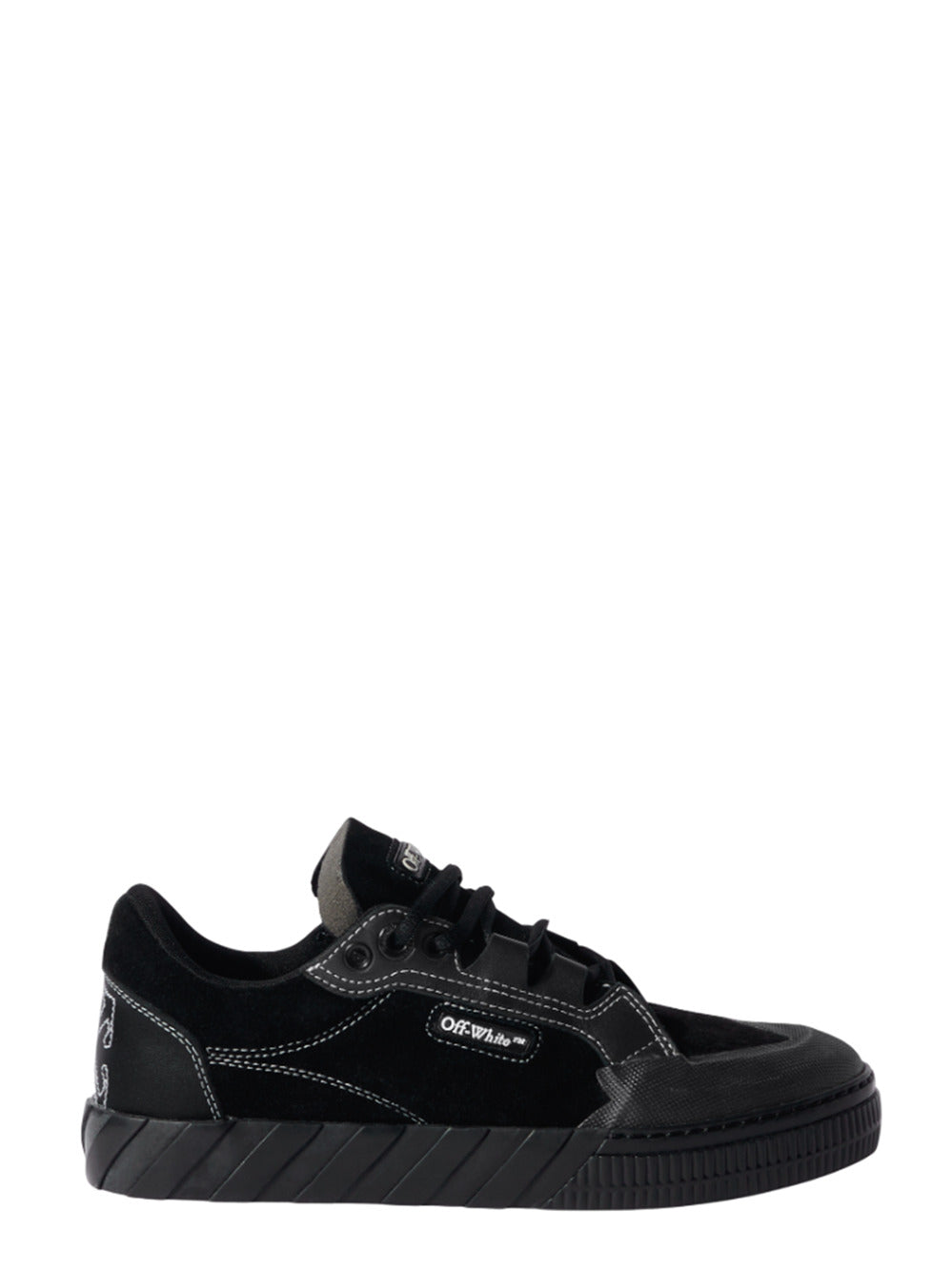 OFF WHITE Off White Men Black 779 Vulcanized Leather Sneakers