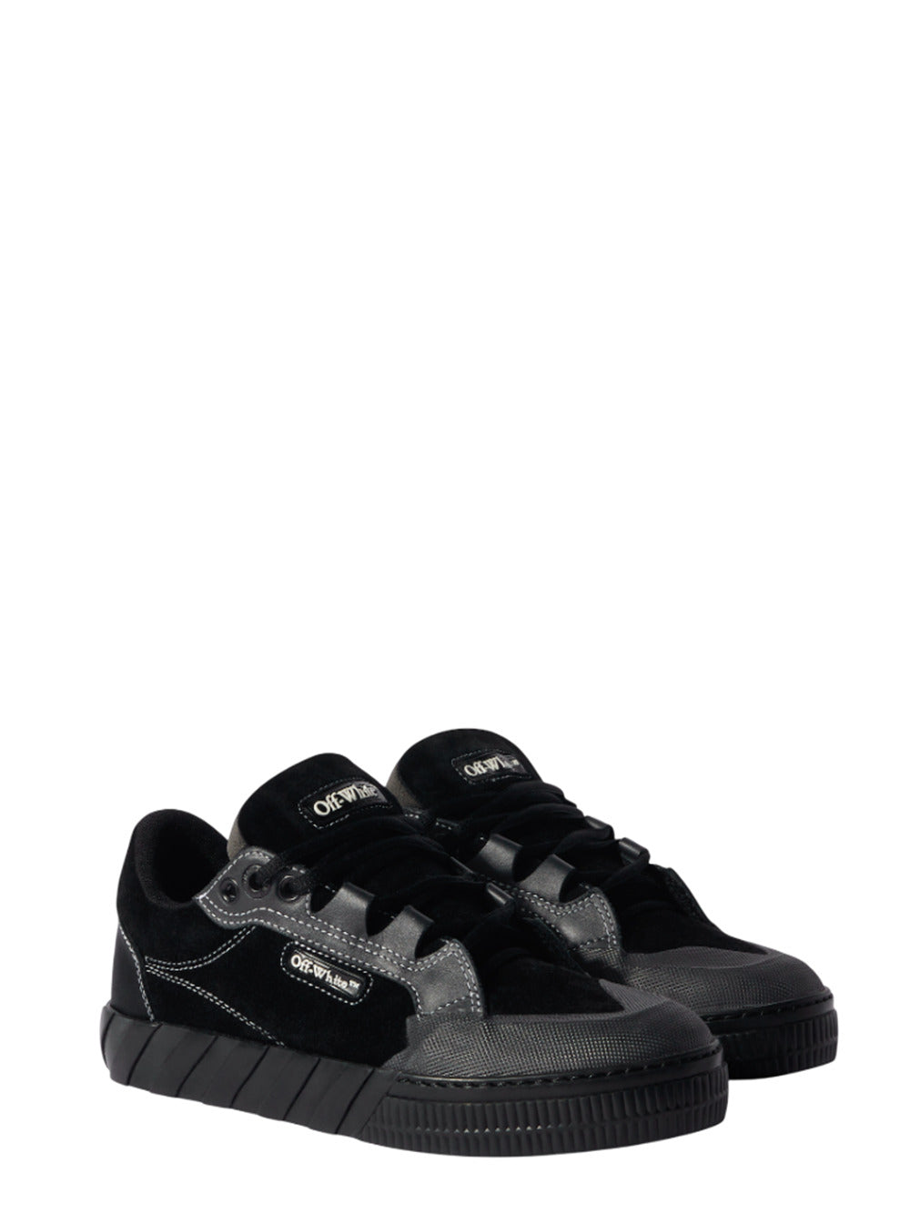 OFF WHITE Off White Men Black 779 Vulcanized Leather Sneakers