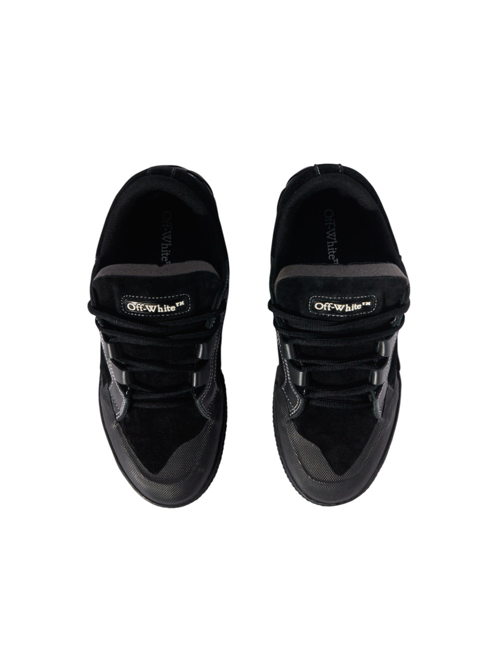 OFF WHITE Off White Men Black 779 Vulcanized Leather Sneakers
