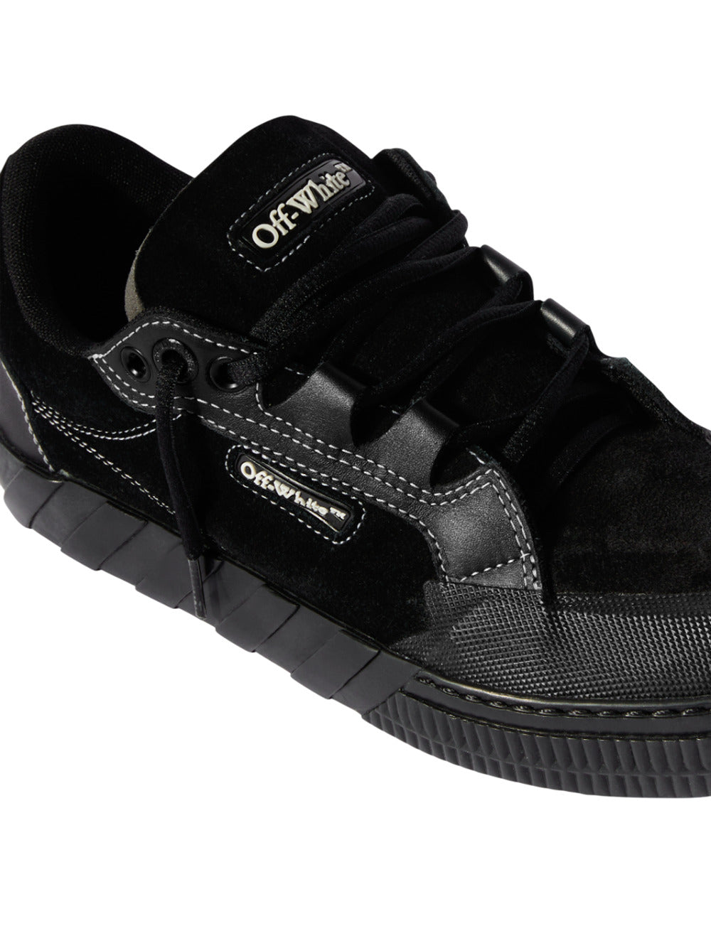 OFF WHITE Off White Men Black 779 Vulcanized Leather Sneakers